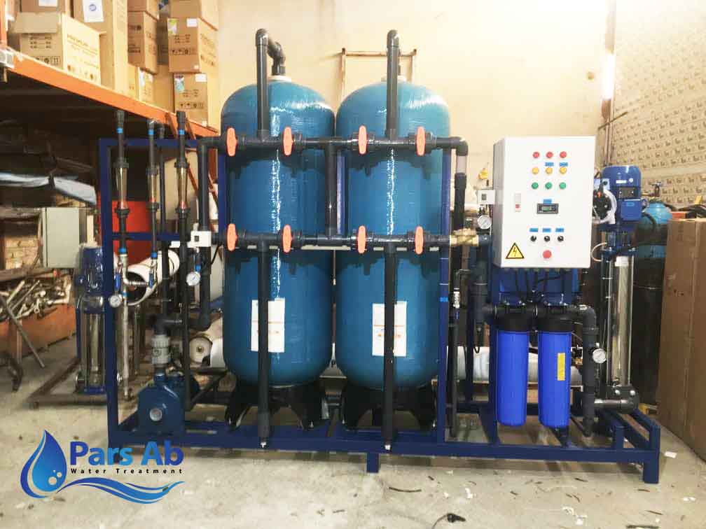 ساخت دستگاه تصفیه آب صنعتی