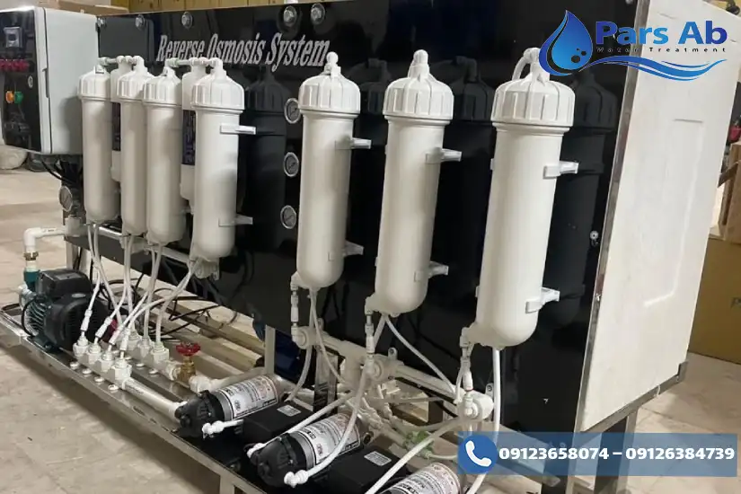 دستگاه تصفیه آب صنعتی در قزوین